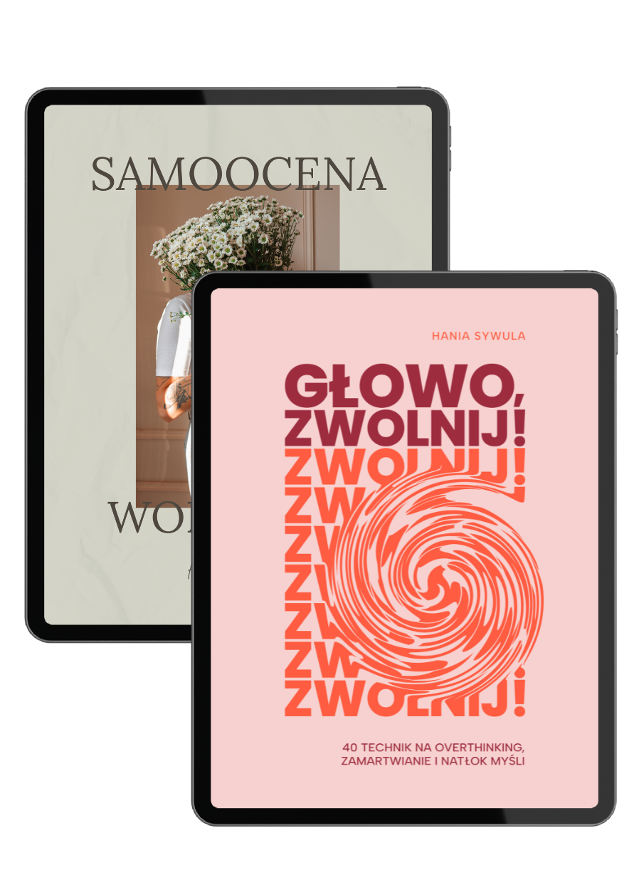 Pakiet: ebook „Głowo, zwolnij!” oraz „Workbook Samoocena”